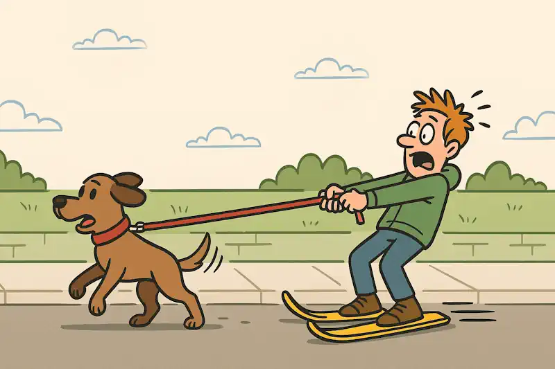 Not Loose Leash Walking