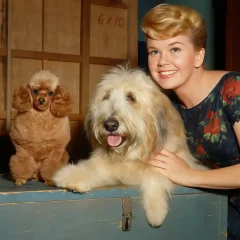 Doris Day with Dogs