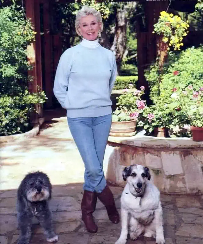 Doris with Dogs at Home